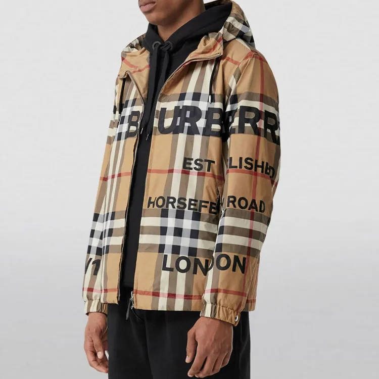 Burberry Jackets Coats Men's Brown-3