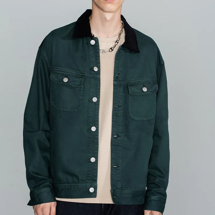 Lee Jackets Men Olive Green-2
