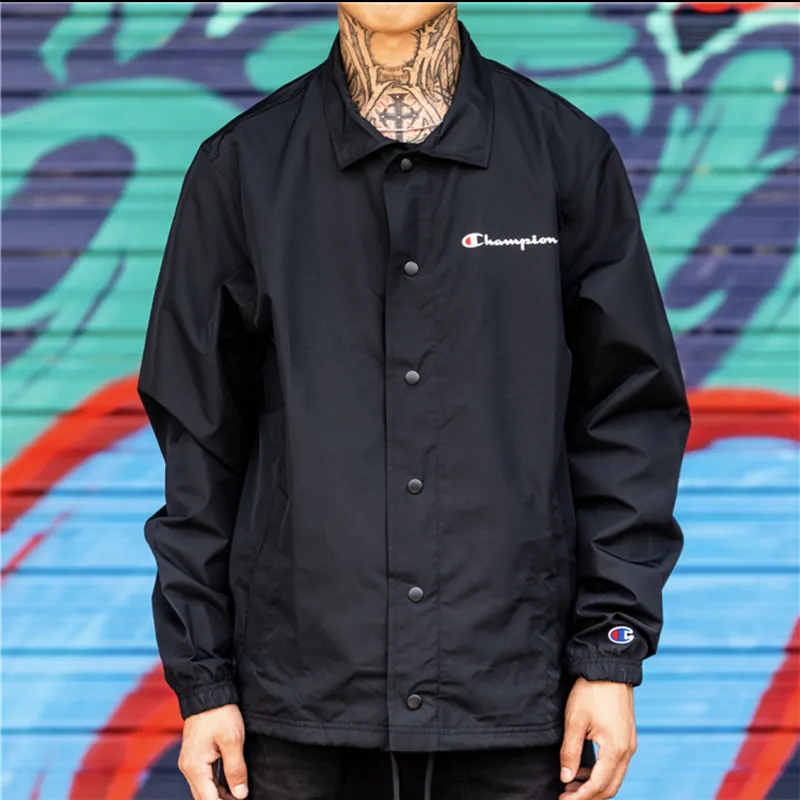 Champion Jackets Unisex Black-2