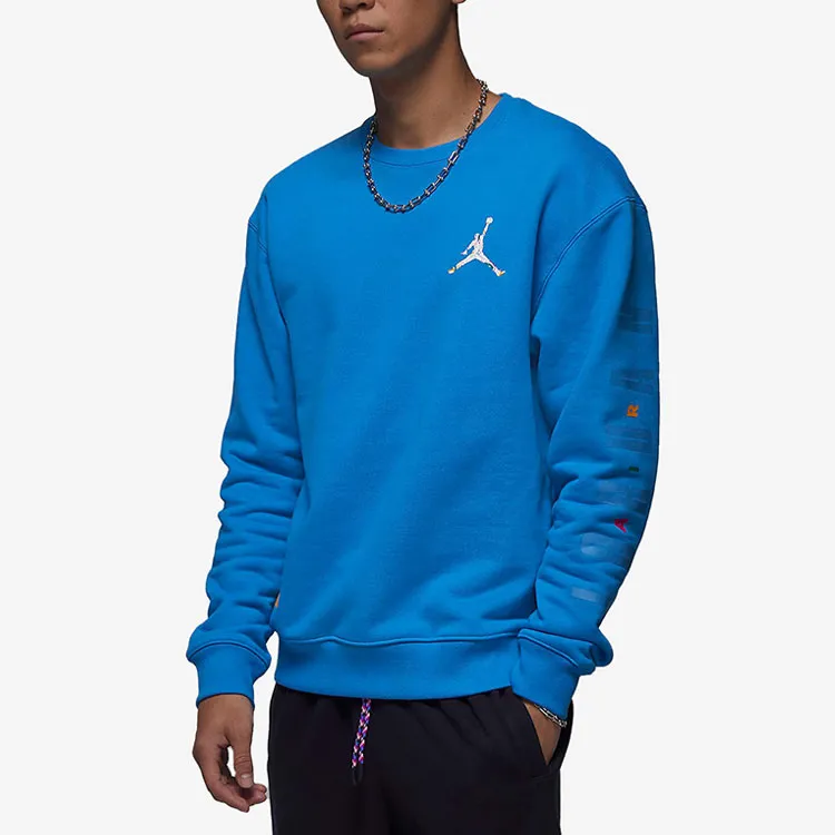 Jordan Sweatshirts Men Blue-1