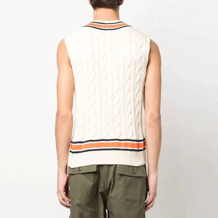 Polo Ralph Lauren SS23 Vest Men's Ivory-1