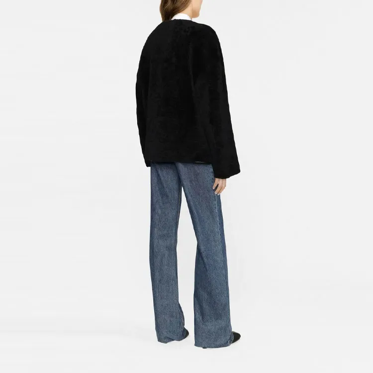 TOTEME Teddy Shearling Jacket-3