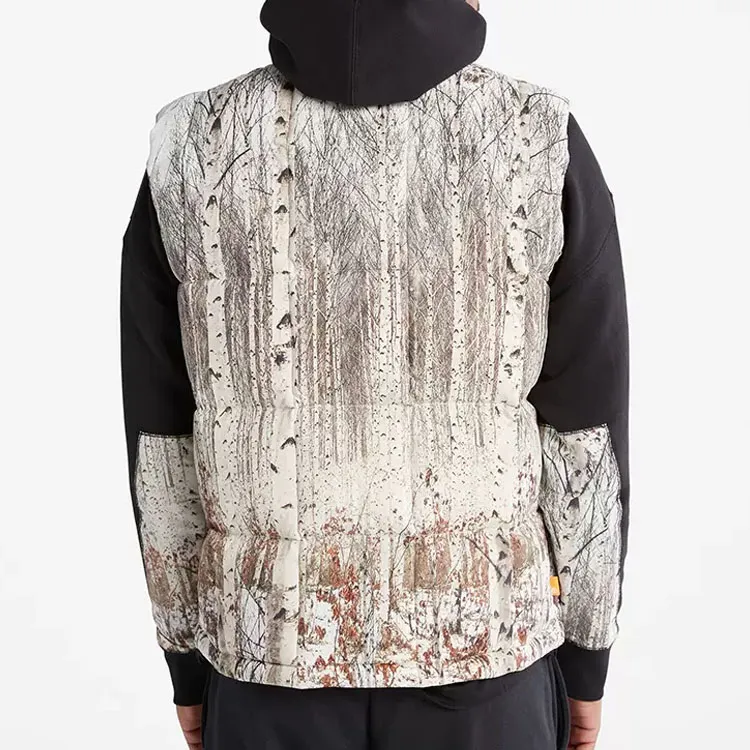 Timberland Vests Men New England Forest Print-2