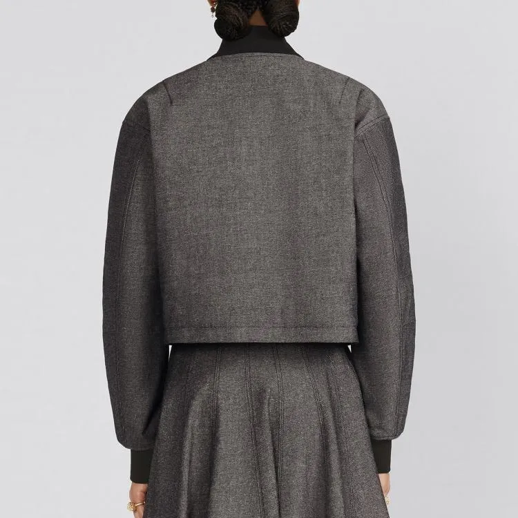 DIOR Jackets Women's Gray-3