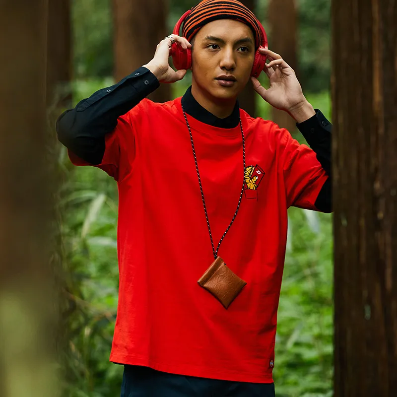 Dickies T Shirts Unisex China Red-3