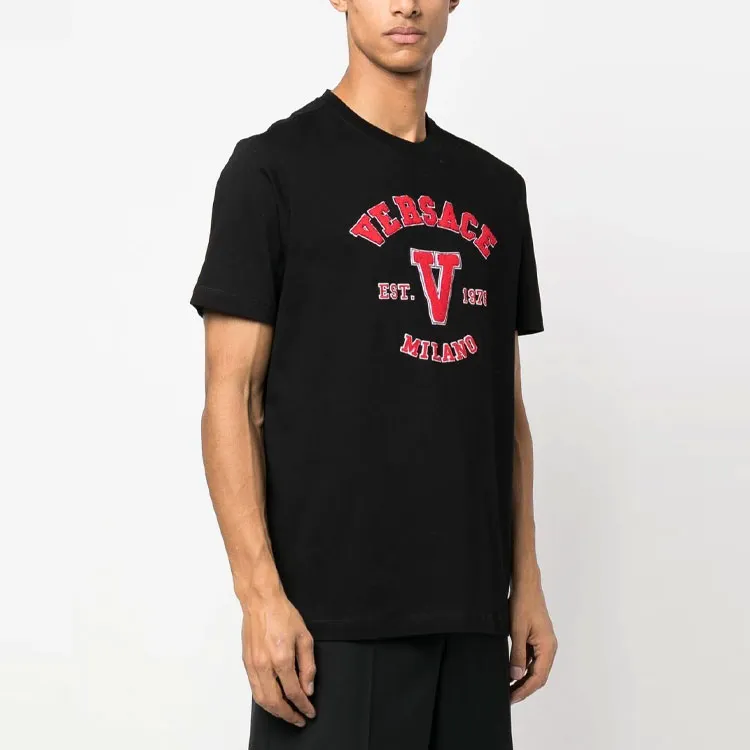 VERSACE SS23 T Shirt Men's Black-3
