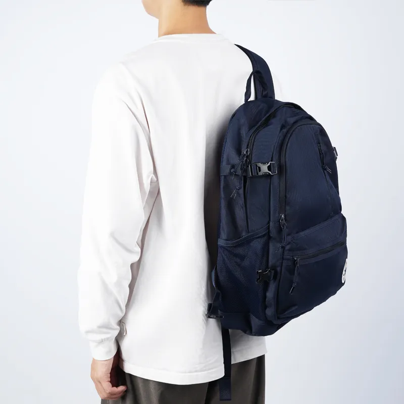 Converse Recycled Polyester Backpack Unisex Obsidian Blue-5