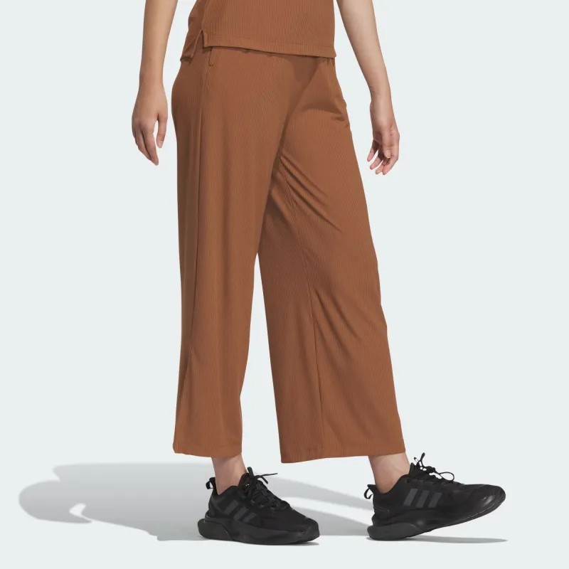 Adidas Casual Pants Women's Brown-4