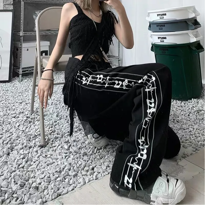 FPMZ Casual Pants Unisex Black-3