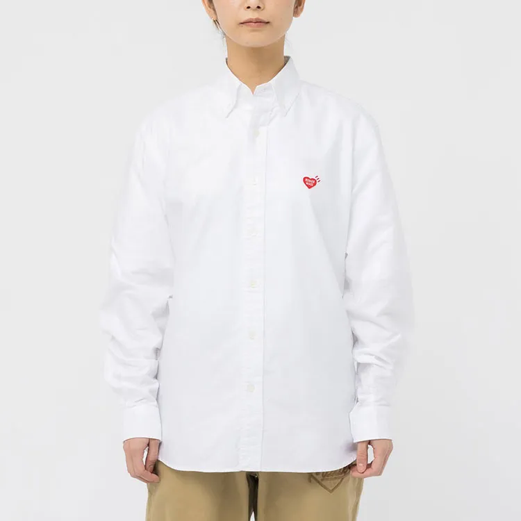 HUMAN MADE Oxford Bd L/S Shirt-4