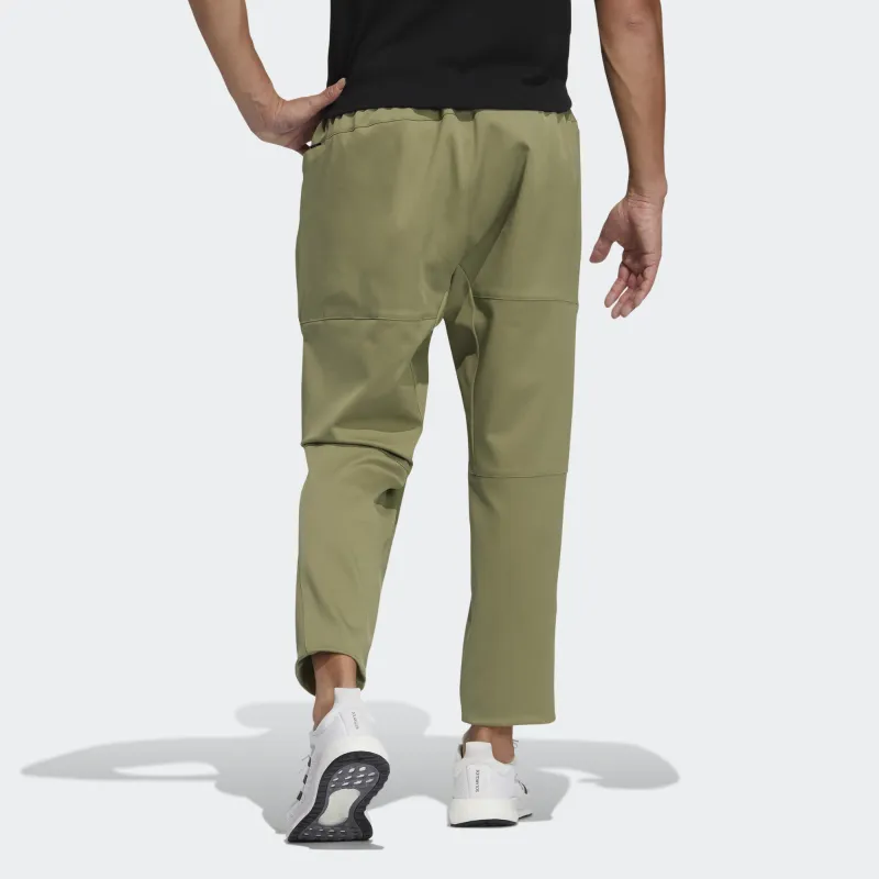 Adidas Knitted Sweatpants Men Olive-5