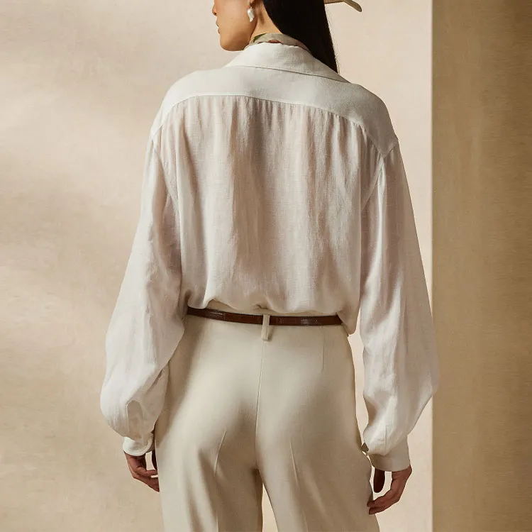 Ralph Lauren Collection Shirt Women's White-2
