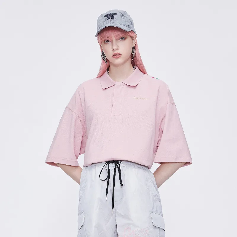 Boy London Polo Shirts Unisex Pink-2