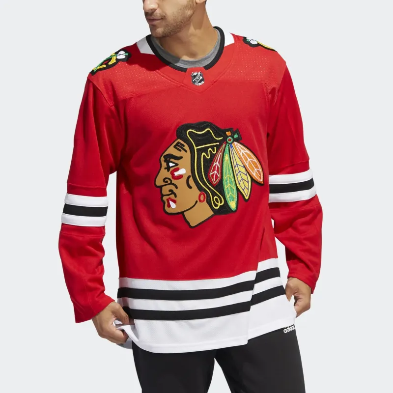 Adidas Blackhawks Home Authentic Jersey-1