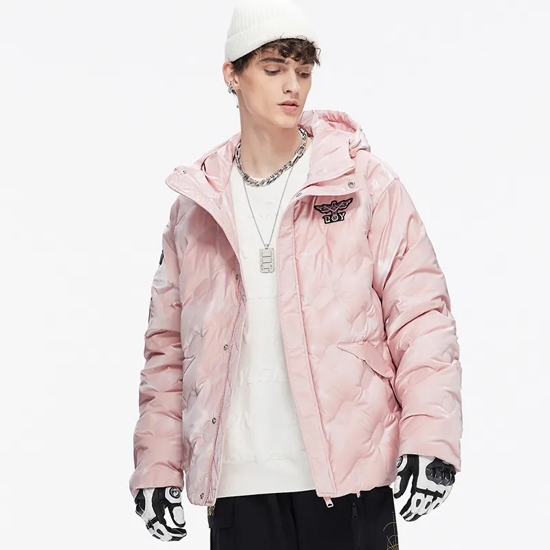 Boy London Down Jacket Winter Unisex Pink-2
