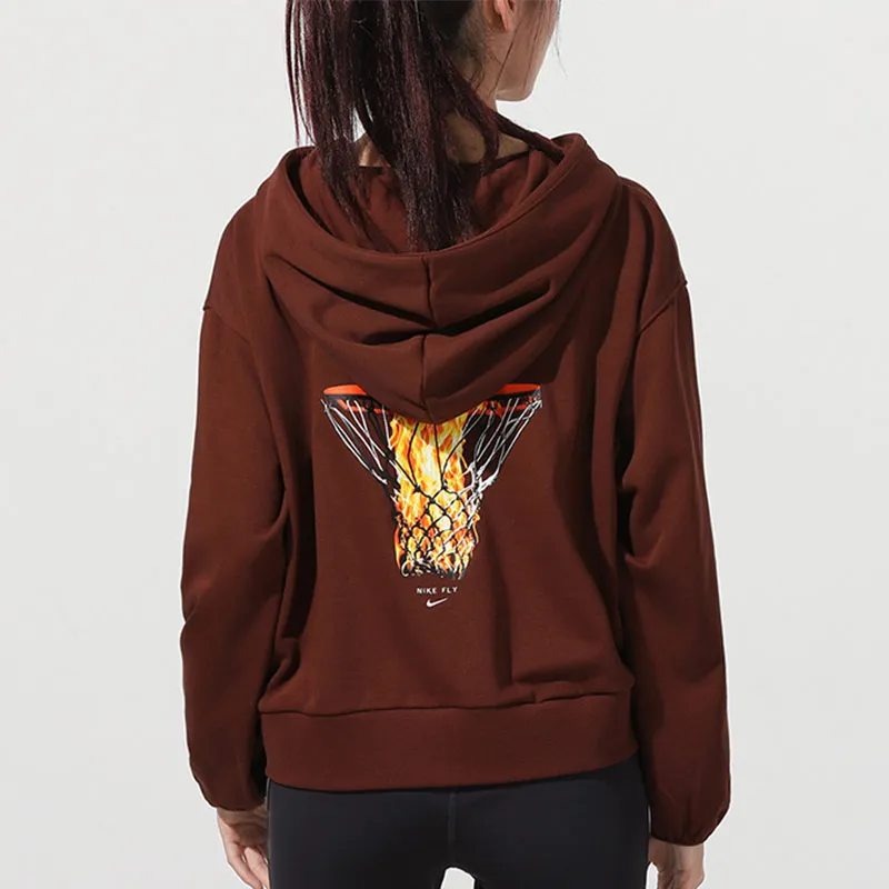 Nike Sweatshirt Women's Brick Red-3