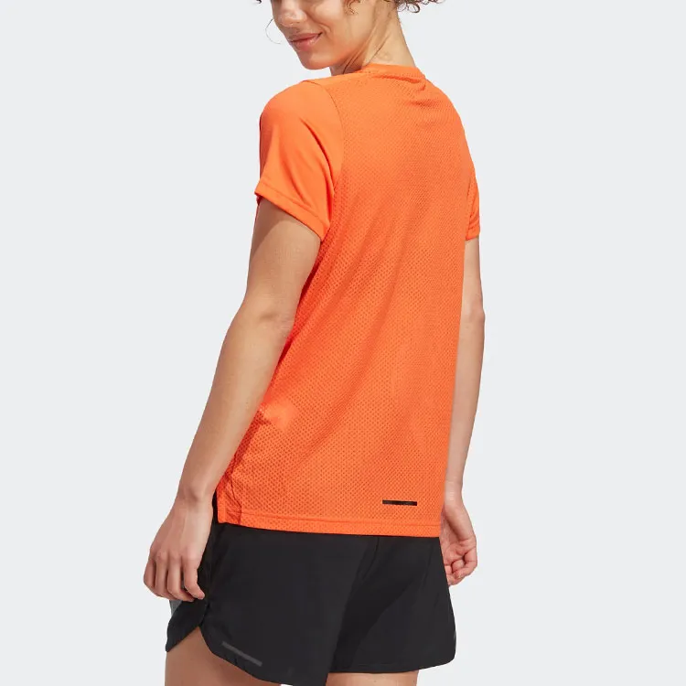 Adidas T-Shirt Women's Half Impact Orange-2