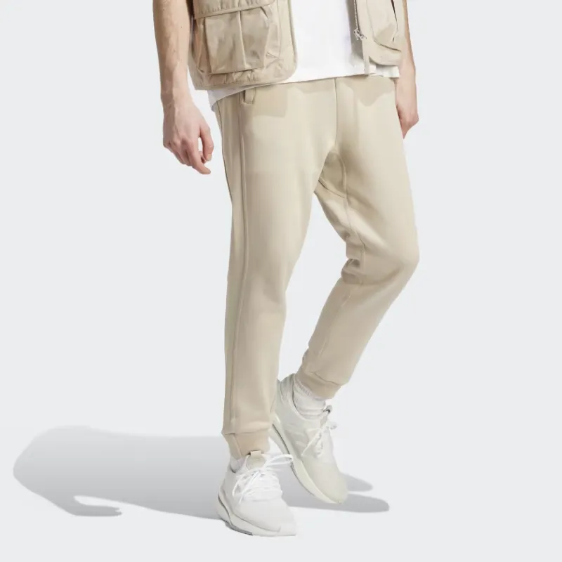 Adidas Knitted Sweatpants Men's Beige-1