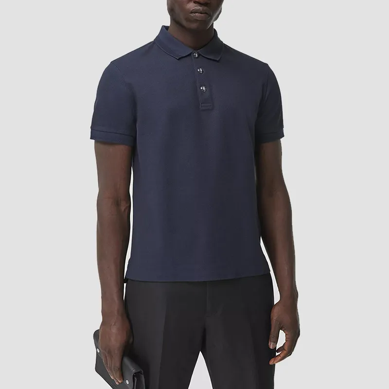 Burberry SS21 Polo Shirt Men's Navy-2