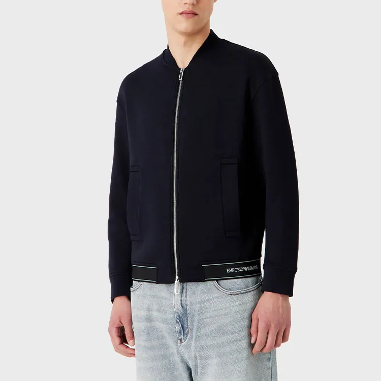 EMPORIO ARMANI SS23 Jackets Coats Men's Navy-2