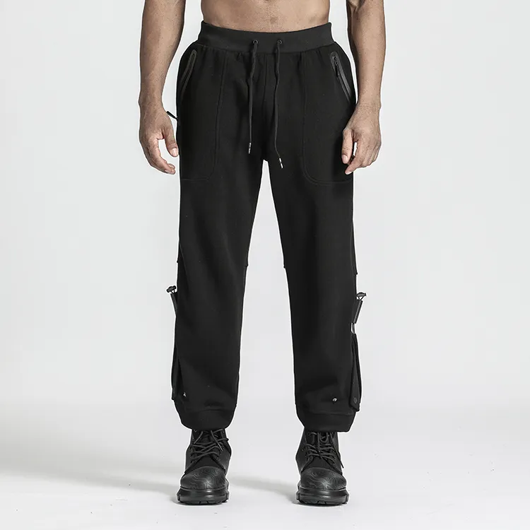NORVINCY Western Trendy Elastic Cuff Knitted Sweatpants Unisex-4