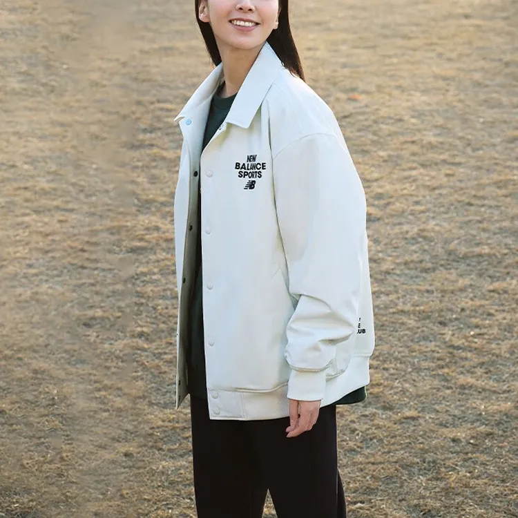 New Balance Puffer Jackets Unisex White-4