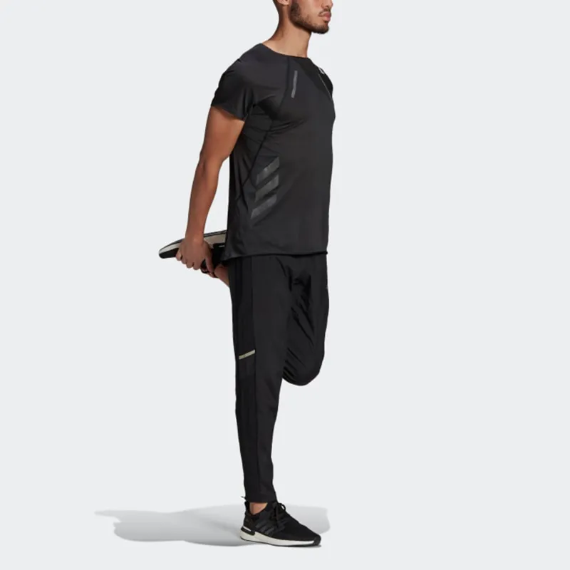Adidas Knitted Sweatpants Men Black-3