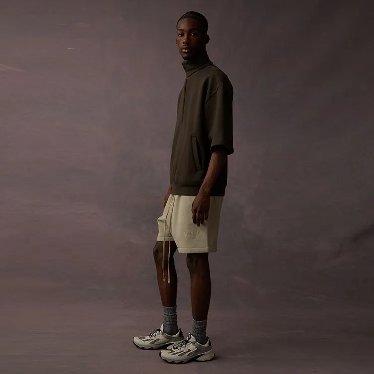 Fear Of God Essentials Halfzip 3/4 Sleeve Shirt-2