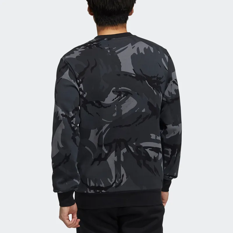 Adidas Sweatshirts Men Dark Gray-2
