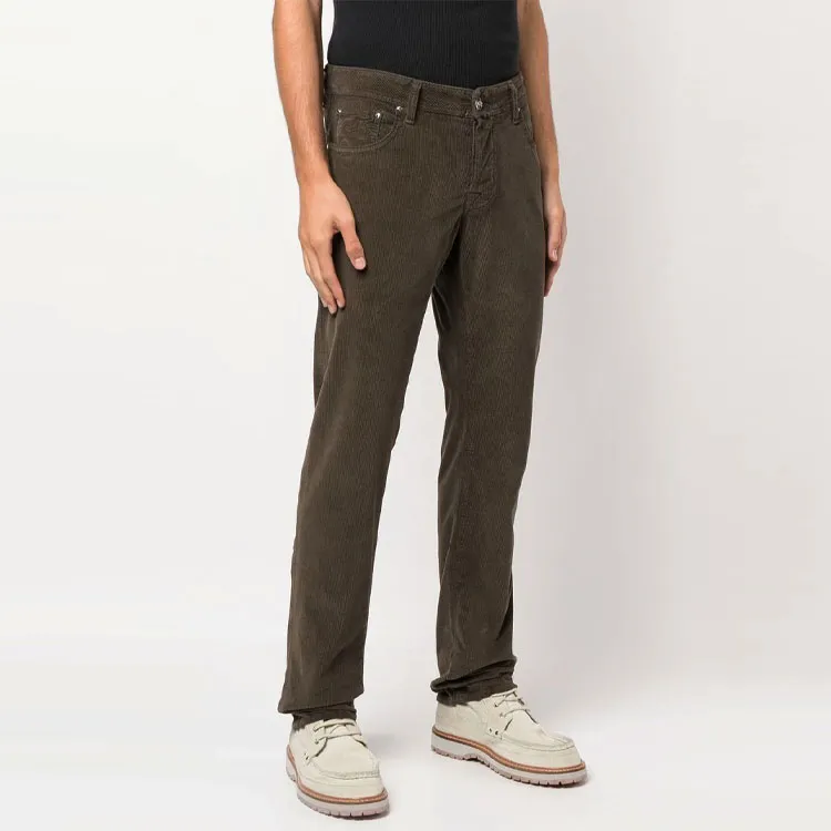 JACOB COHEN Logo Patch Mid Rise Bootcut Jeans-3