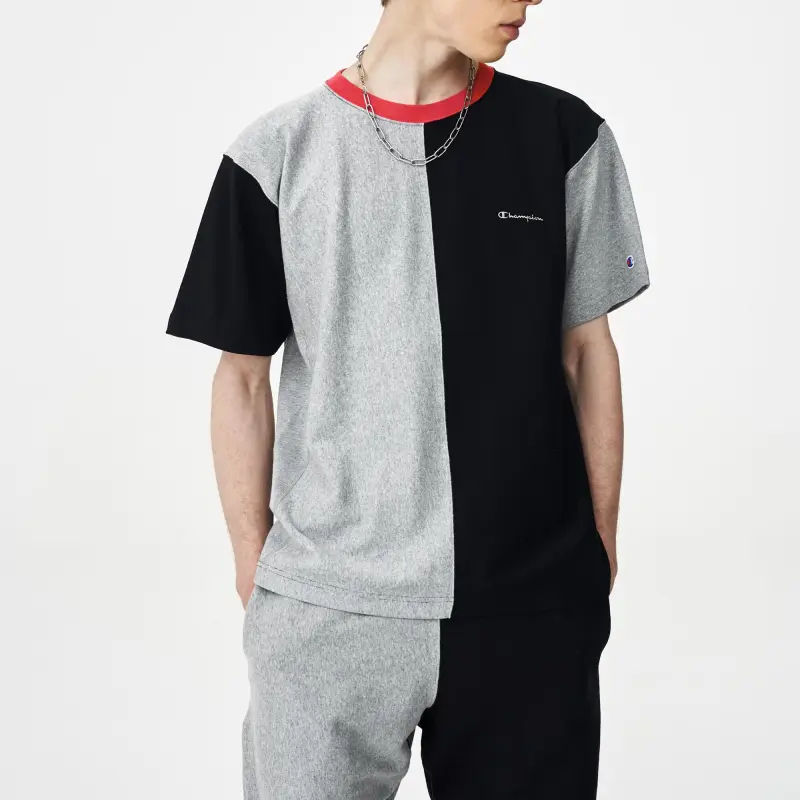 Champion Straight T Shirt Japan Version Unisex-3