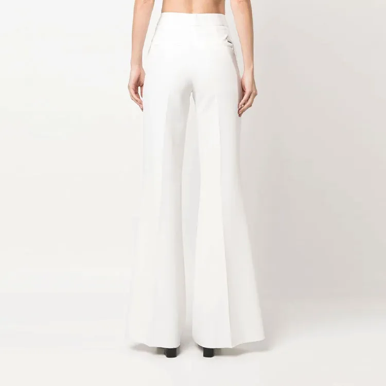 PHILIPP PLEIN Mid rise Flared Trousers-2
