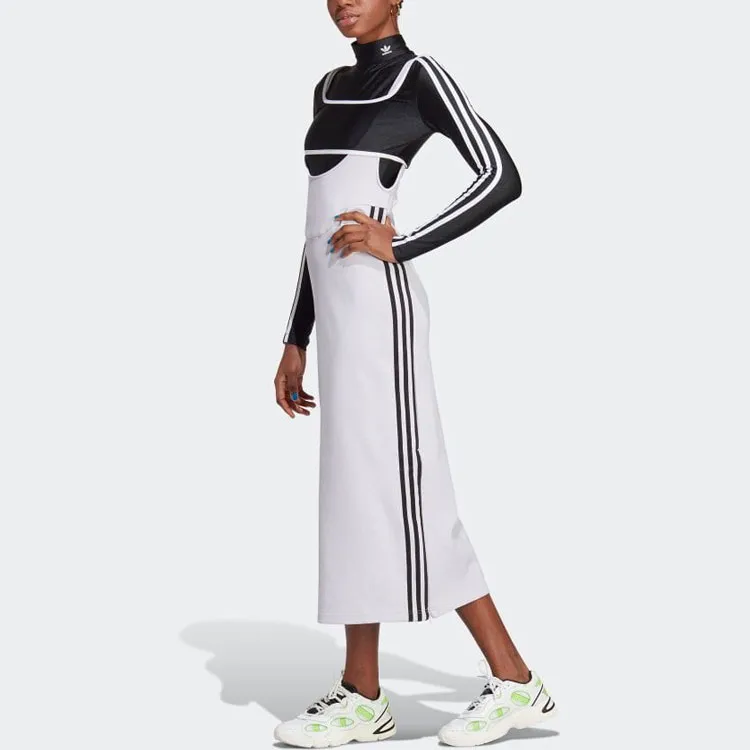 Adidas Originals Sleeveless Dresses Women's White-3