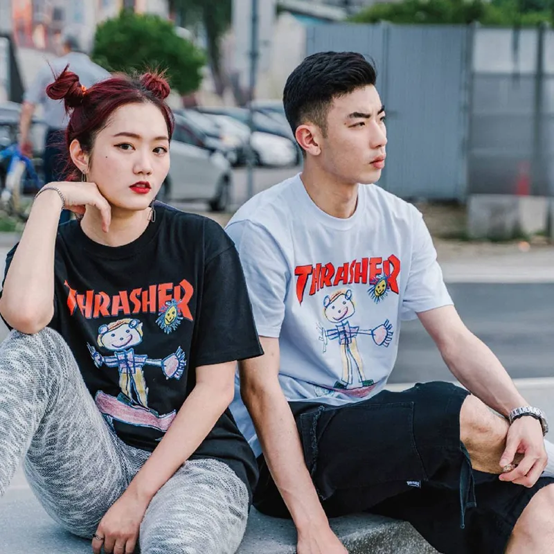 Thrasher T Shirts Unisex-6