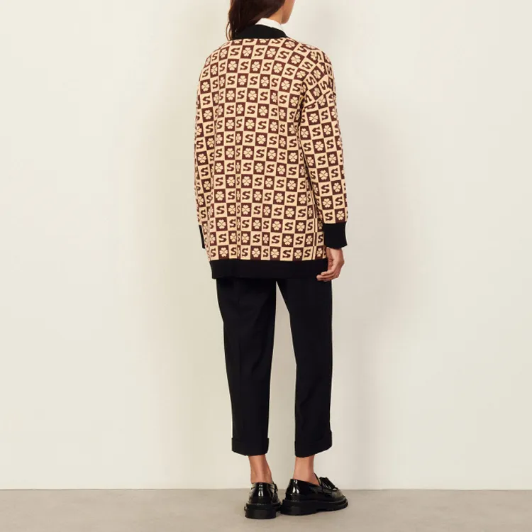 Sandro Knitwear Women's Brown-2