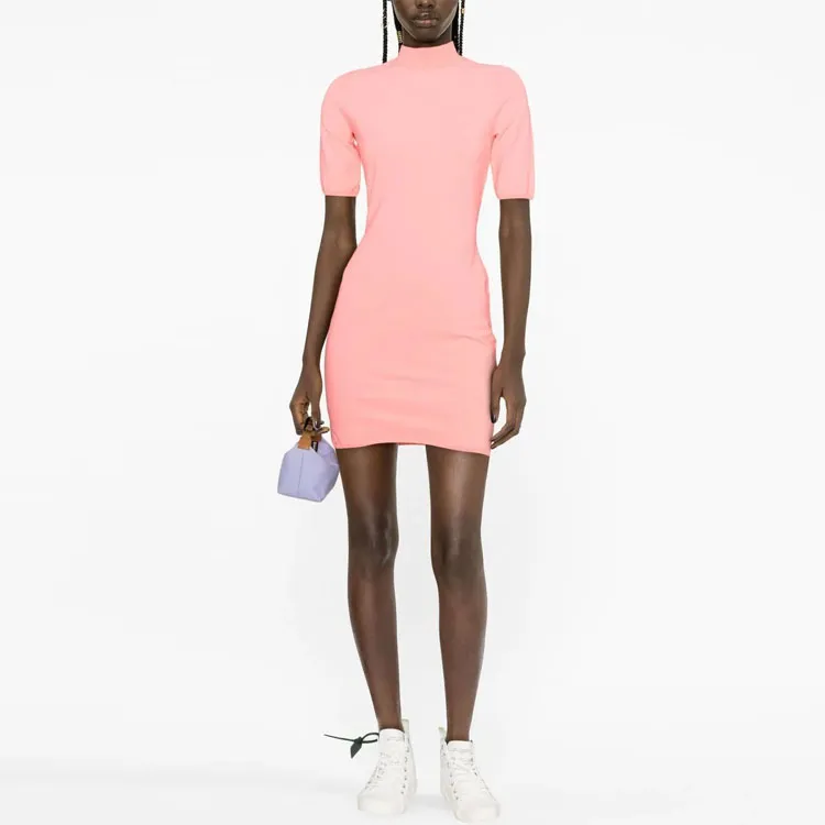 Alexander Wang High neck Short Dress-2
