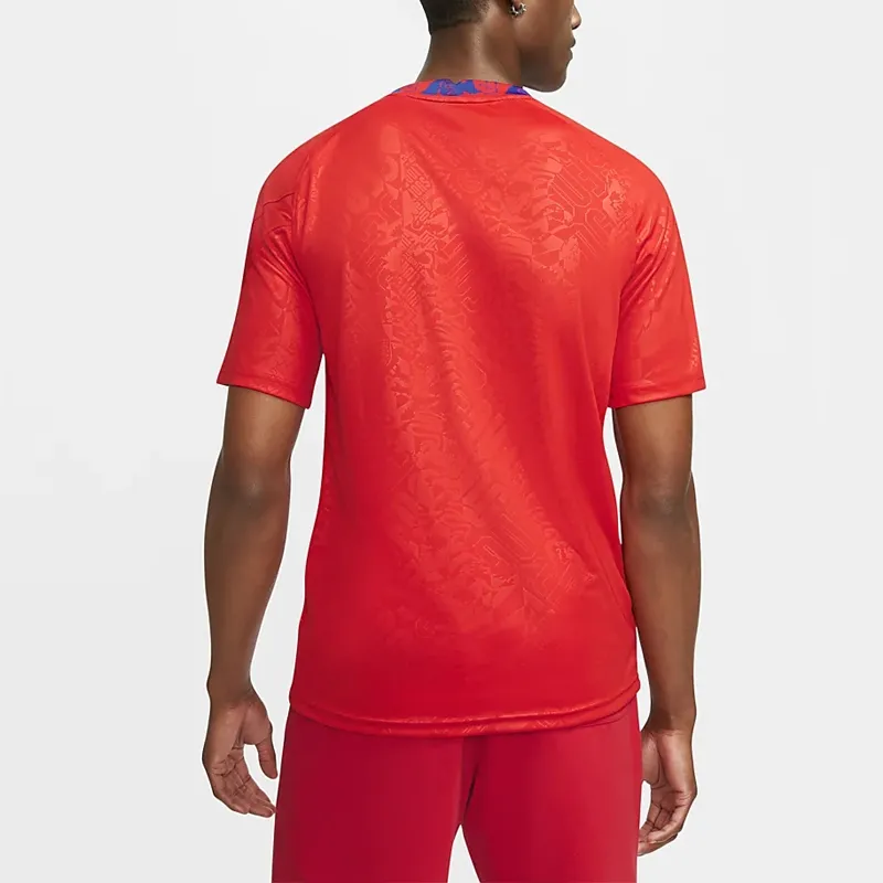Nike Soccer Jerseys Men Red-3