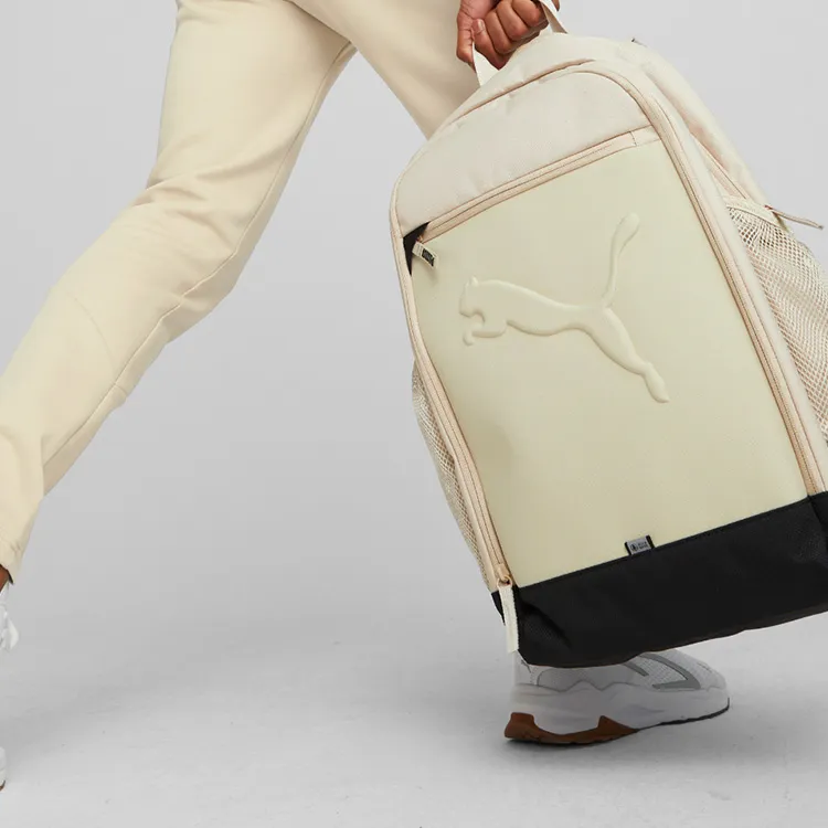PUMA Fabric Backpack Regular Unisex Beige-1
