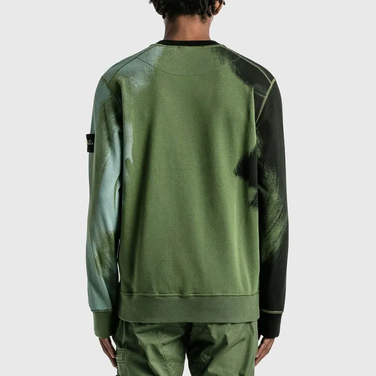 STONE ISLAND Sweatshirt Men's Green-4