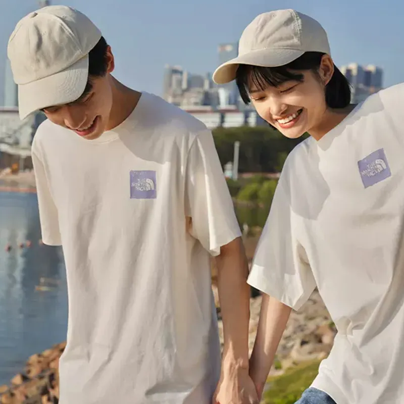 THE NORTH FACE T Shirt Unisex Ecru-2
