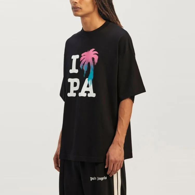 PALM ANGELS Classic I Love Pa T shirt-4