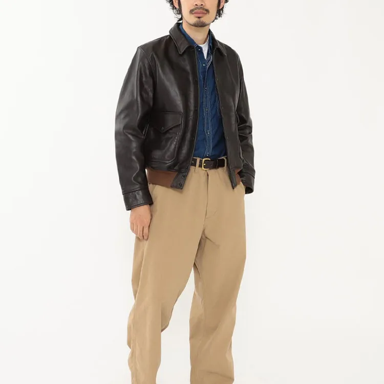 Beams Leather Jackets Men-11