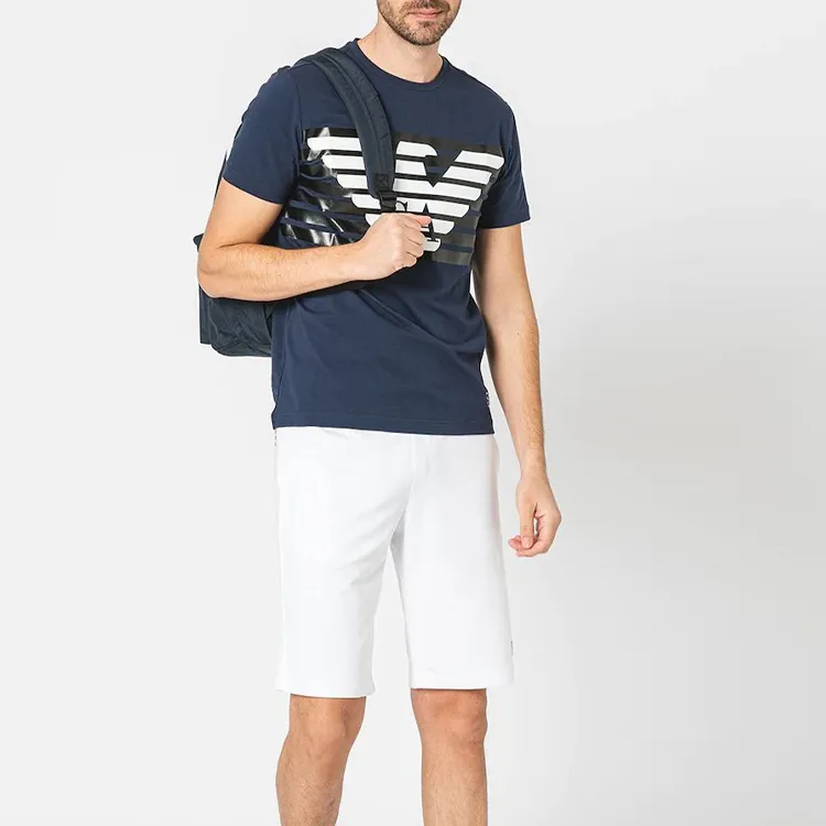 EMPORIO ARMANI SS22 T Shirt Men's Dark Blue-2
