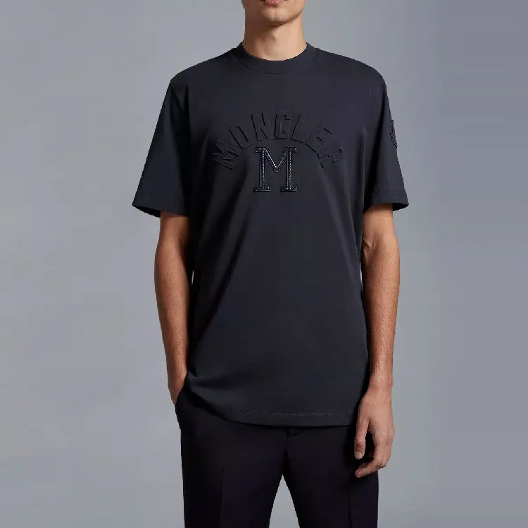 Moncler T Shirts Men Navy-1