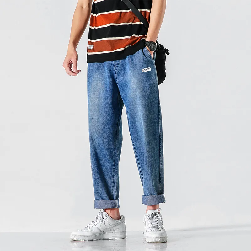 CASTERWEAR SS22 Straight Thin Jeans Fall Unisex Light Blue-8