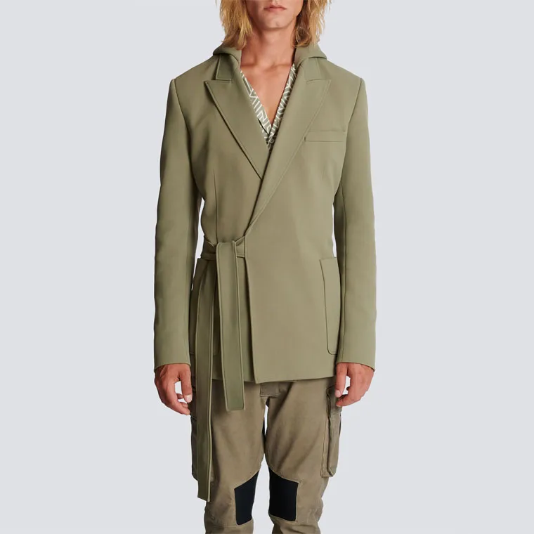 BALMAIN Jackets Men Khaki-4