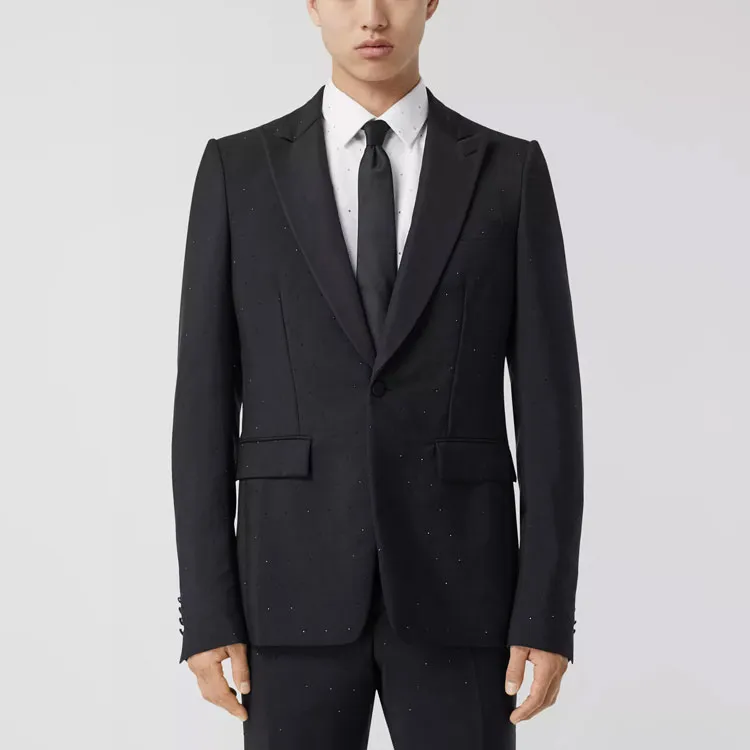 Burberry FW22 Business Suits Coats Men's Black-1