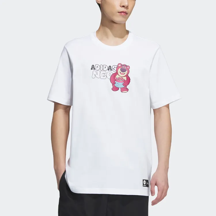 Adidas Neo x CAOMEIXIONG,LIANMINGKUAN T Shirt Men's White-1