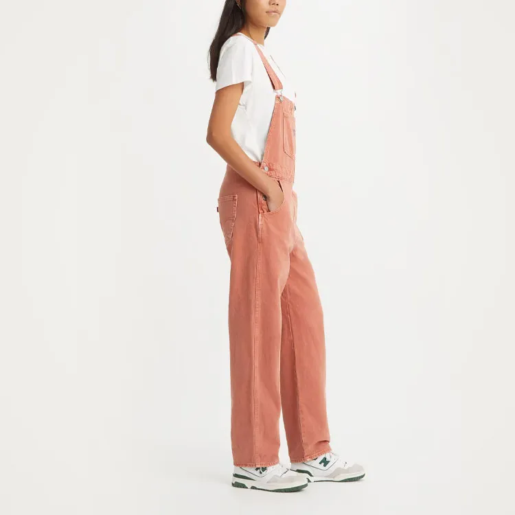 Levis Overalls Women's Pink-3
