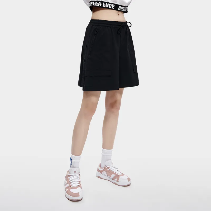 FILA FUSION Sports Shorts Women's Pitch Black-2